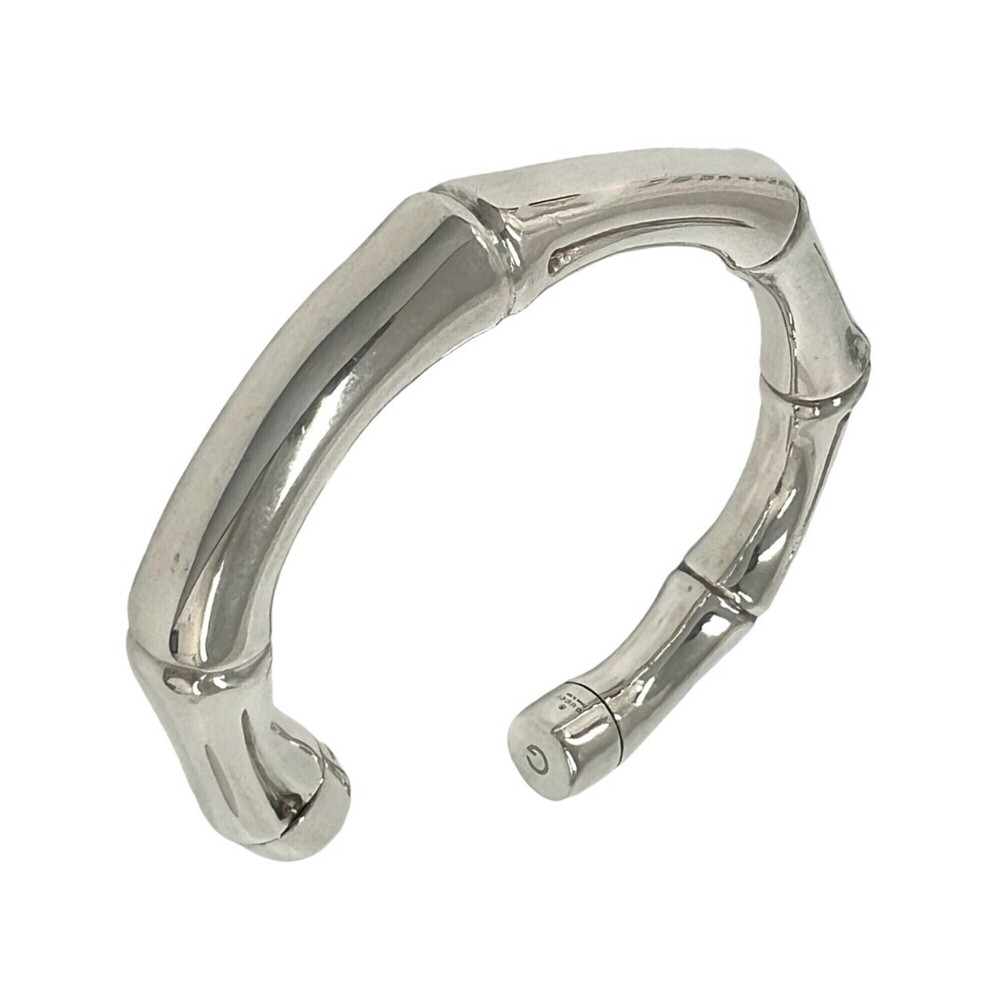GUCCI Bamboo Bangle, Sterling Silver 925 Bracelet, Accessory, Silver, Item Nu...